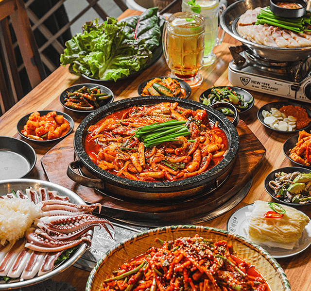 오징어요리전문점 해탄