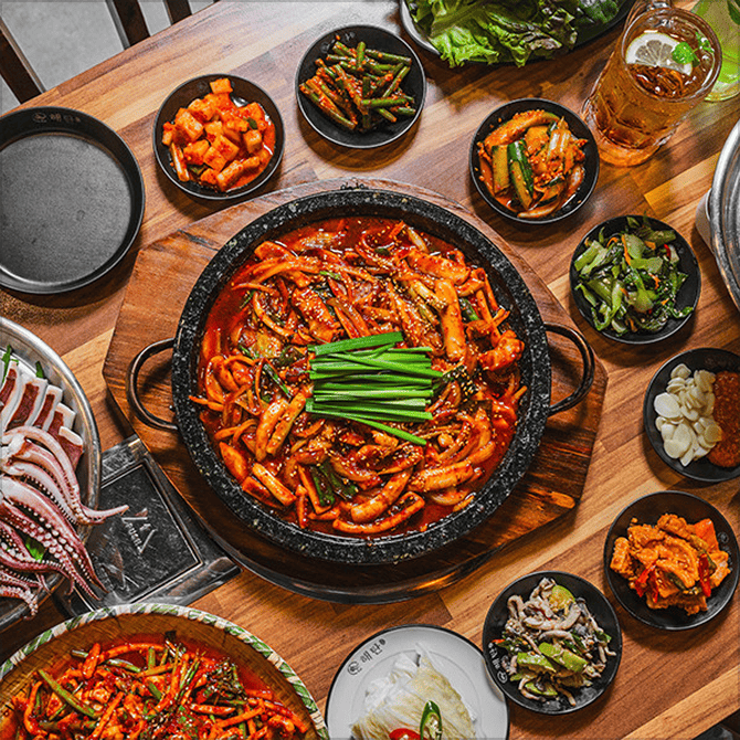 오징어요리전문점 해탄